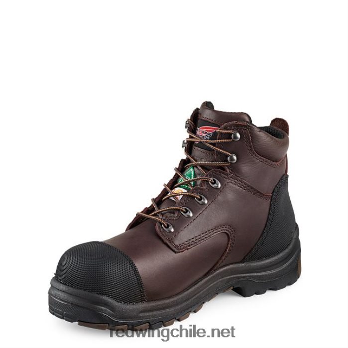 trabajo - estilo 4217 dynaforce botas impermeables con punta de seguridad para hombre de 6 pulgadas Red Wing L048L2128 marrón