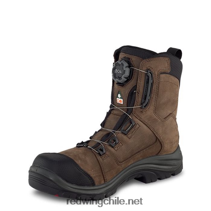 trabajo - estilo 4402 king toe adc botas de seguridad impermeables para hombres de 6 pulgadas Red Wing L048L2119 marrón