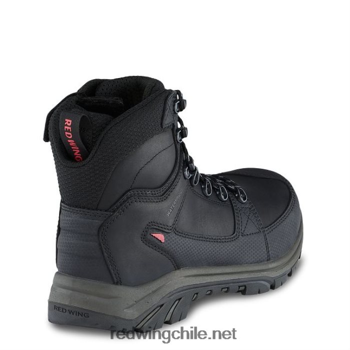 trabajo - estilo 4422 flexbond botas metguard para hombre con punta de seguridad de 8 pulgadas Red Wing L048L286 negro