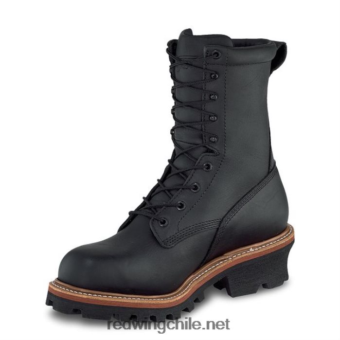 trabajo - estilo 4454 brnr xp botas de seguridad impermeables y aisladas de 8 pulgadas para hombres Red Wing L048L266 negro