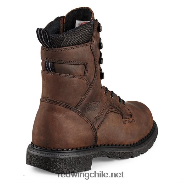 trabajo - estilo 604 supersole 2.0 bota de punta blanda impermeable para hombre de 6 pulgadas Red Wing L048L270 marrón
