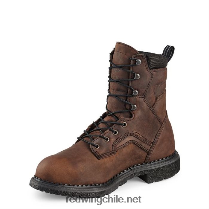 trabajo - estilo 604 supersole 2.0 bota de punta blanda impermeable para hombre de 6 pulgadas Red Wing L048L270 marrón