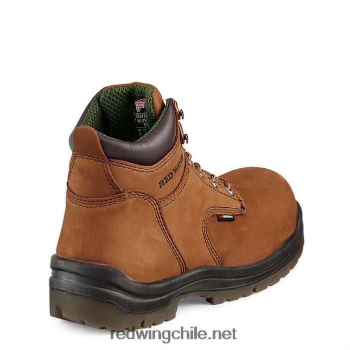 trabajo - estilo 8692 truhiker botas de excursionista de punta suave de 5 pulgadas para hombres Red Wing L048L277 marrón