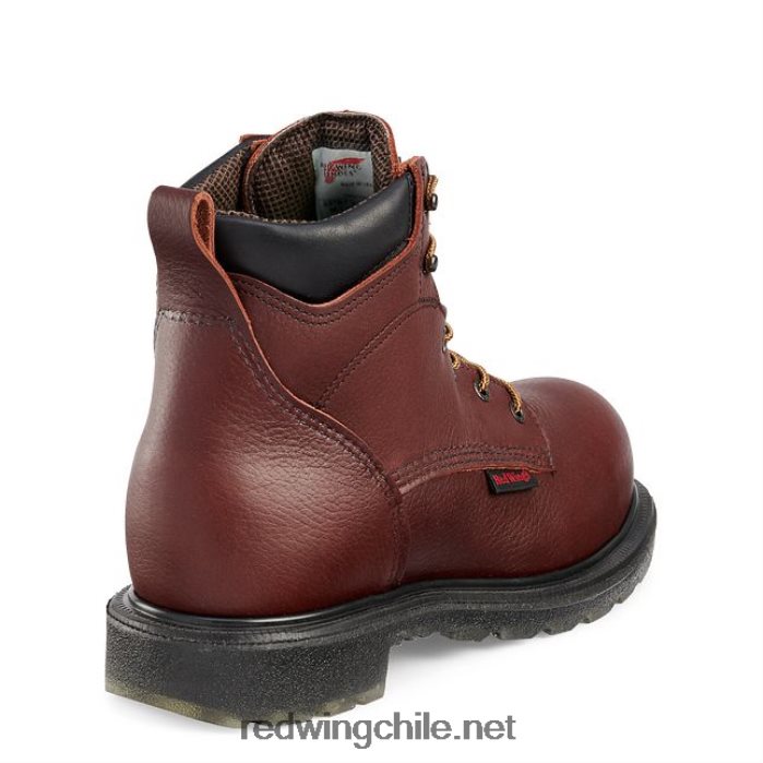 work - estilo 2412 supersole 2.0 botas de seguridad csa con punta de seguridad impermeables y aisladas de 8 pulgadas para hombres Red Wing L048L2105 marrón