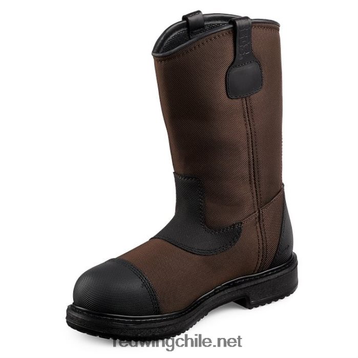 work - estilo 2453 exos lite bota impermeable con punta de seguridad para hombre de 6 pulgadas Red Wing L048L291 marrón