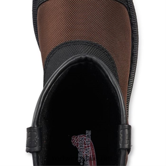 work - estilo 2453 exos lite bota impermeable con punta de seguridad para hombre de 6 pulgadas Red Wing L048L291 marrón