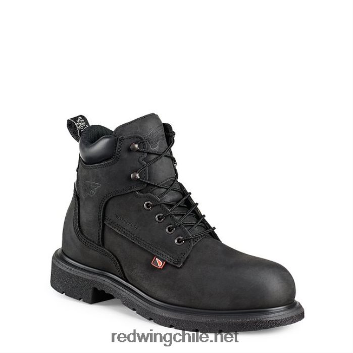 work - style 6670 truhiker botas impermeables para excursionista con punta de seguridad para hombre de 6 pulgadas Red Wing L048L2129 negro