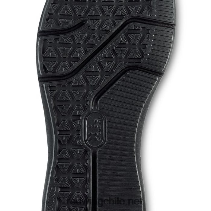 trabajo - estilo 6344 cooltech atletismo zapatos de trabajo atléticos con punta de seguridad para hombres Red Wing L048L2146 negro