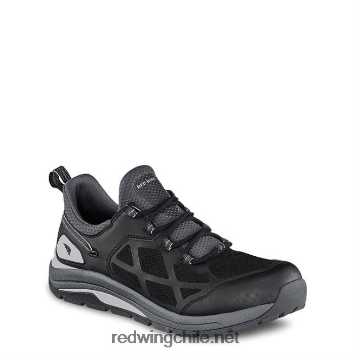 trabajo - estilo 6349 cooltech atletismo zapatos de trabajo atléticos impermeables con punta de seguridad para hombres Red Wing L048L2137 negro