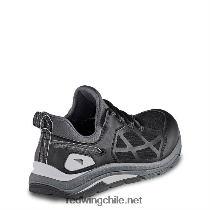 trabajo - estilo 6349 cooltech atletismo zapatos de trabajo atléticos impermeables con punta de seguridad para hombres Red Wing L048L2137 negro