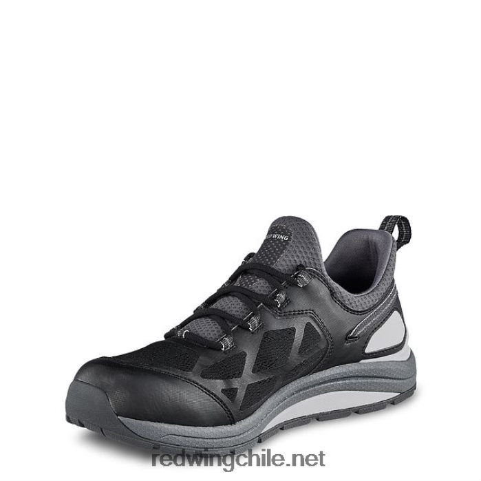 trabajo - estilo 6349 cooltech atletismo zapatos de trabajo atléticos impermeables con punta de seguridad para hombres Red Wing L048L2137 negro