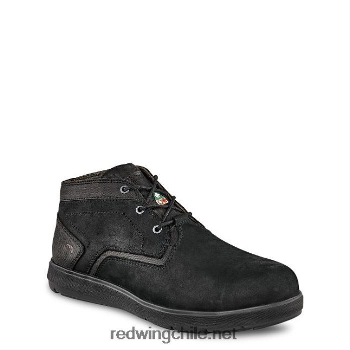 trabajo - estilo 6352 cooltech atletismo zapatos de trabajo atléticos con punta de seguridad para hombres Red Wing L048L2140 negro