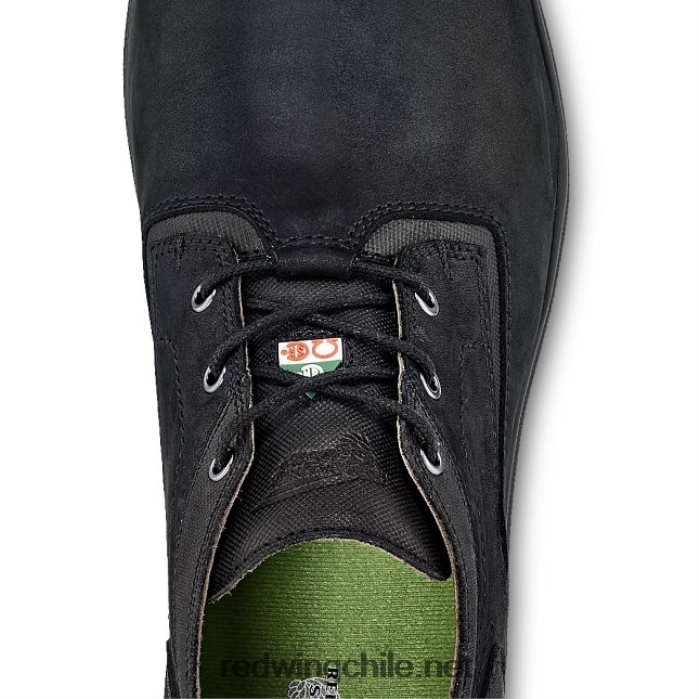 trabajo - estilo 6352 cooltech atletismo zapatos de trabajo atléticos con punta de seguridad para hombres Red Wing L048L2140 negro