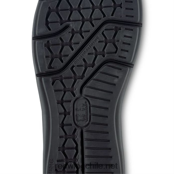 trabajo - estilo 6352 cooltech atletismo zapatos de trabajo atléticos con punta de seguridad para hombres Red Wing L048L2140 negro