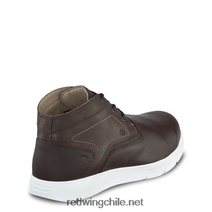 trabajo - estilo 6705 comfortpro zapatos sin cordones con punta de seguridad para hombres Red Wing L048L2148 marrón