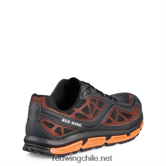 trabajo - estilo 8336 cooltech atletismo zapato de trabajo atlético de punta suave para hombres Red Wing L048L2136 negro/naranja