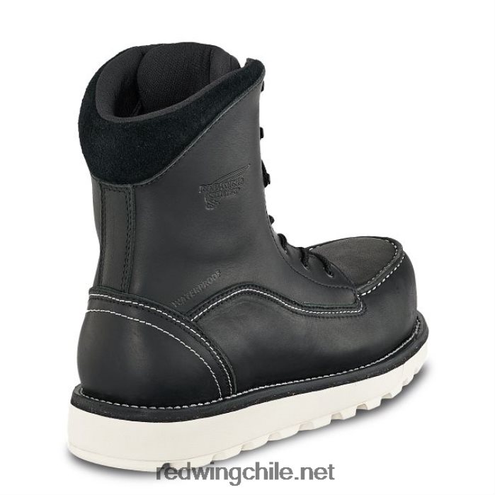 botas de trabajo con punta de seguridad impermeables de 6 pulgadas para mujer tradeswoman estilo 2346 Red Wing L048L2156 negro