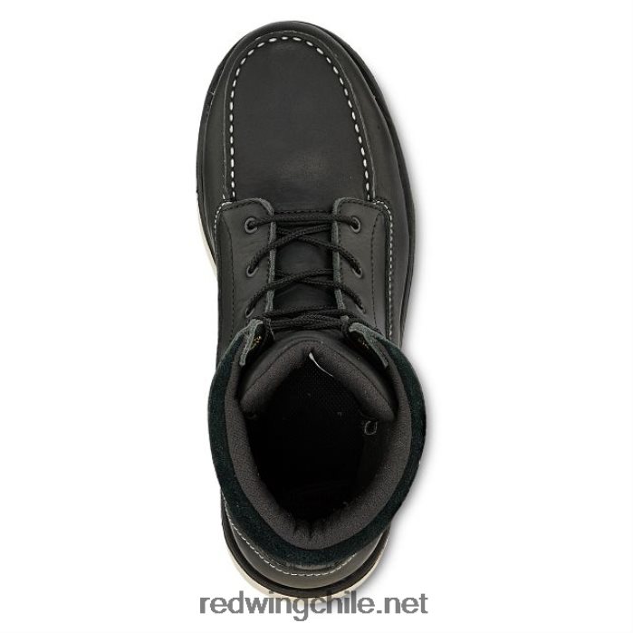 botas de trabajo con punta de seguridad impermeables de 6 pulgadas para mujer tradeswoman estilo 2346 Red Wing L048L2156 negro