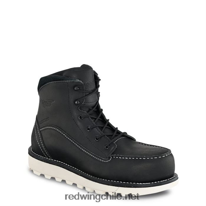heritage - bota de 6 pulgadas para hombre estilo 8085 iron ranger en cuero áspero y resistente Red Wing L048L2165 negro