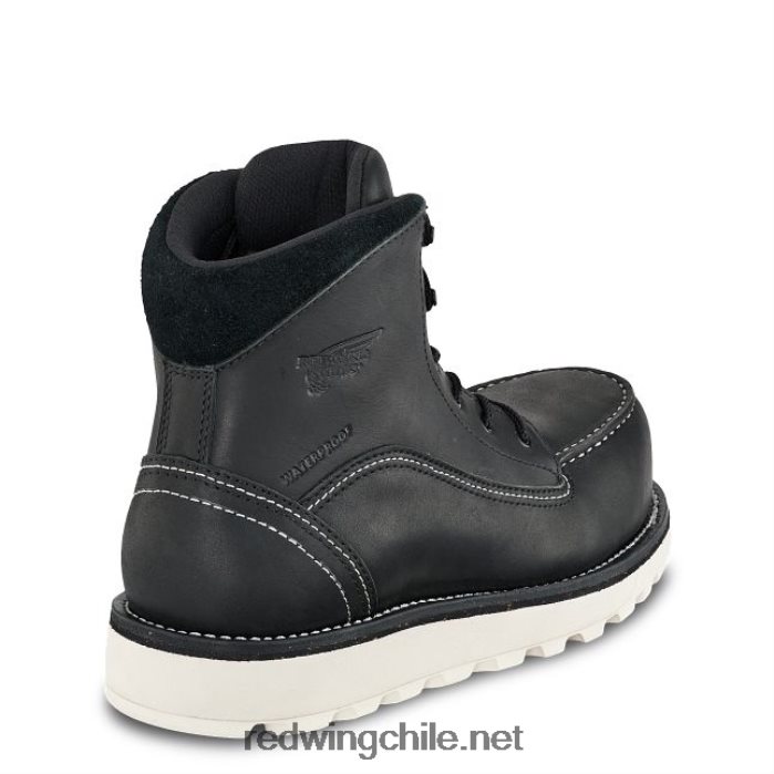 heritage - bota de 6 pulgadas para hombre estilo 8085 iron ranger en cuero áspero y resistente Red Wing L048L2165 negro