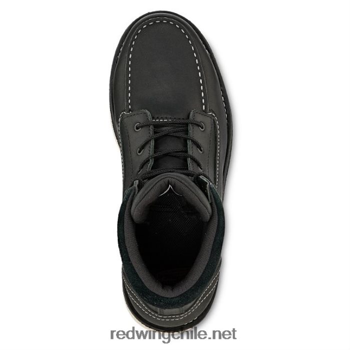 heritage - bota de 6 pulgadas para hombre estilo 8085 iron ranger en cuero áspero y resistente Red Wing L048L2165 negro