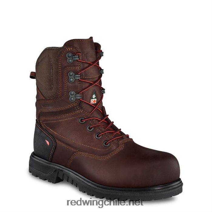 trabajo - estilo 2444 tracción tred lite mujer bota de seguridad impermeable de 6 pulgadas Red Wing L048L2154 marrón