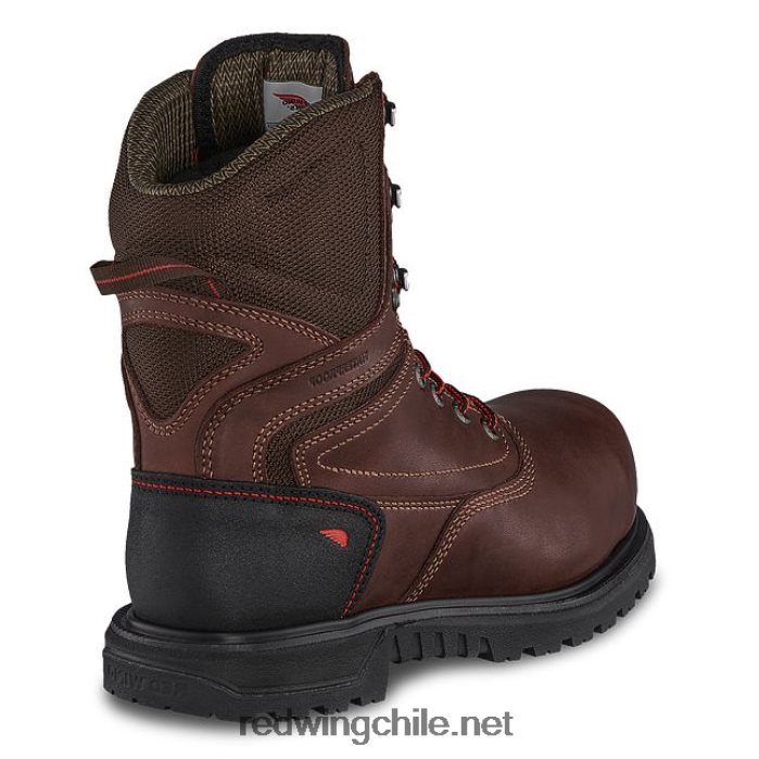 trabajo - estilo 2444 tracción tred lite mujer bota de seguridad impermeable de 6 pulgadas Red Wing L048L2154 marrón