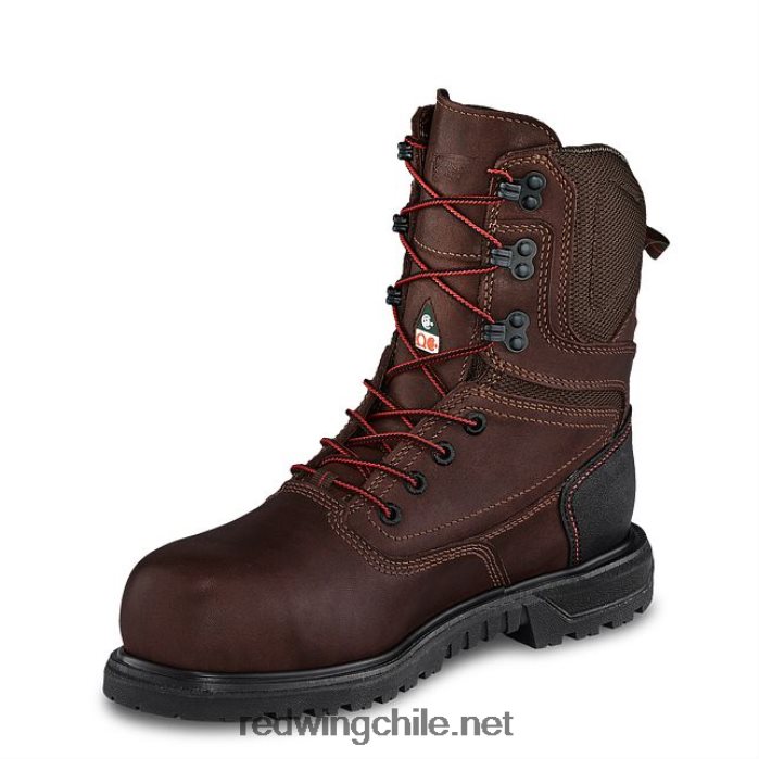 trabajo - estilo 2444 tracción tred lite mujer bota de seguridad impermeable de 6 pulgadas Red Wing L048L2154 marrón