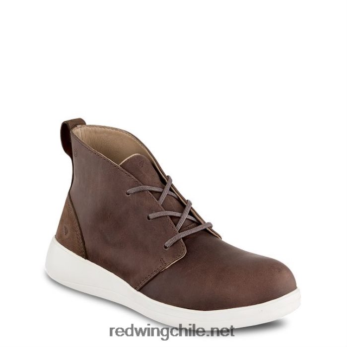 work - bota de seguridad con punta de seguridad y cremallera lateral de 5 pulgadas para mujer estilo 2030 cross lite Red Wing L048L2150 marrón