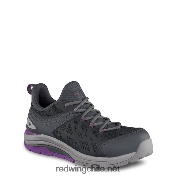 trabajo - estilo 2348 cooltech atletismo zapatos de trabajo atléticos con punta de seguridad para mujer Red Wing L048L2163 gris/morado