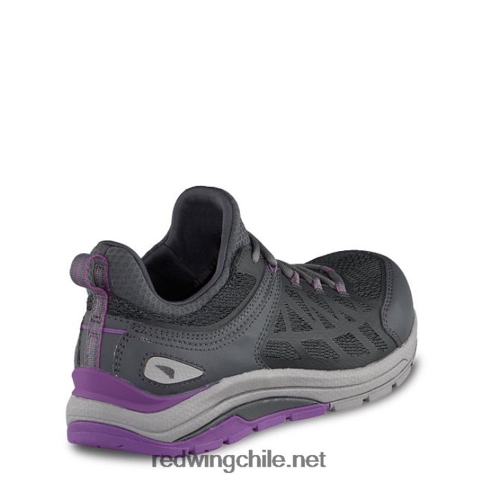 trabajo - estilo 2348 cooltech atletismo zapatos de trabajo atléticos con punta de seguridad para mujer Red Wing L048L2163 gris/morado
