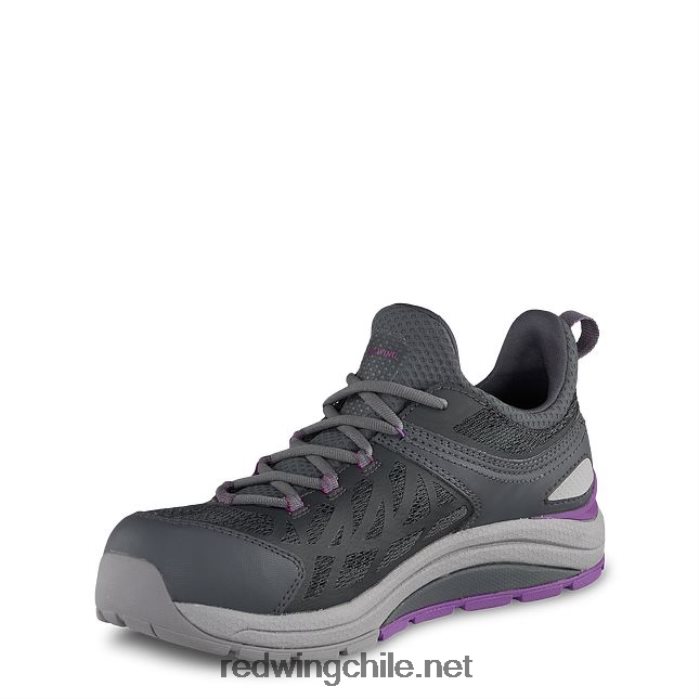 trabajo - estilo 2348 cooltech atletismo zapatos de trabajo atléticos con punta de seguridad para mujer Red Wing L048L2163 gris/morado