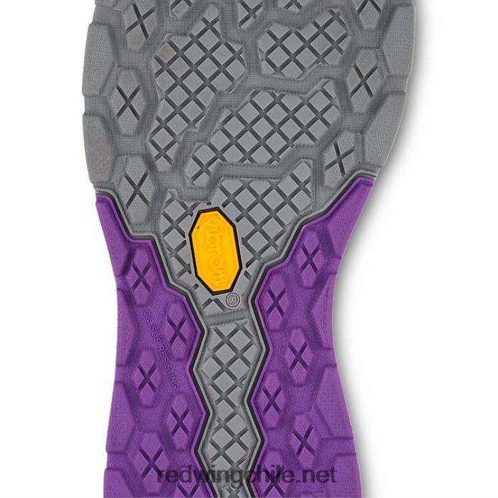 trabajo - estilo 2348 cooltech atletismo zapatos de trabajo atléticos con punta de seguridad para mujer Red Wing L048L2163 gris/morado