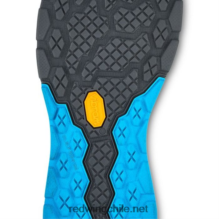 trabajo - estilo 2445 tracción tred lite mujer bota de seguridad impermeable de 6 pulgadas Red Wing L048L2164 azul negro